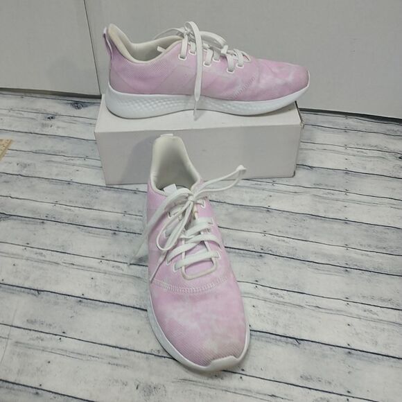 ADIDAS CLOUDFOAM WOMEN'S SZ 10 ATHLETIC SHOES. Condition is Pre-owned. - Picture 1 of 8